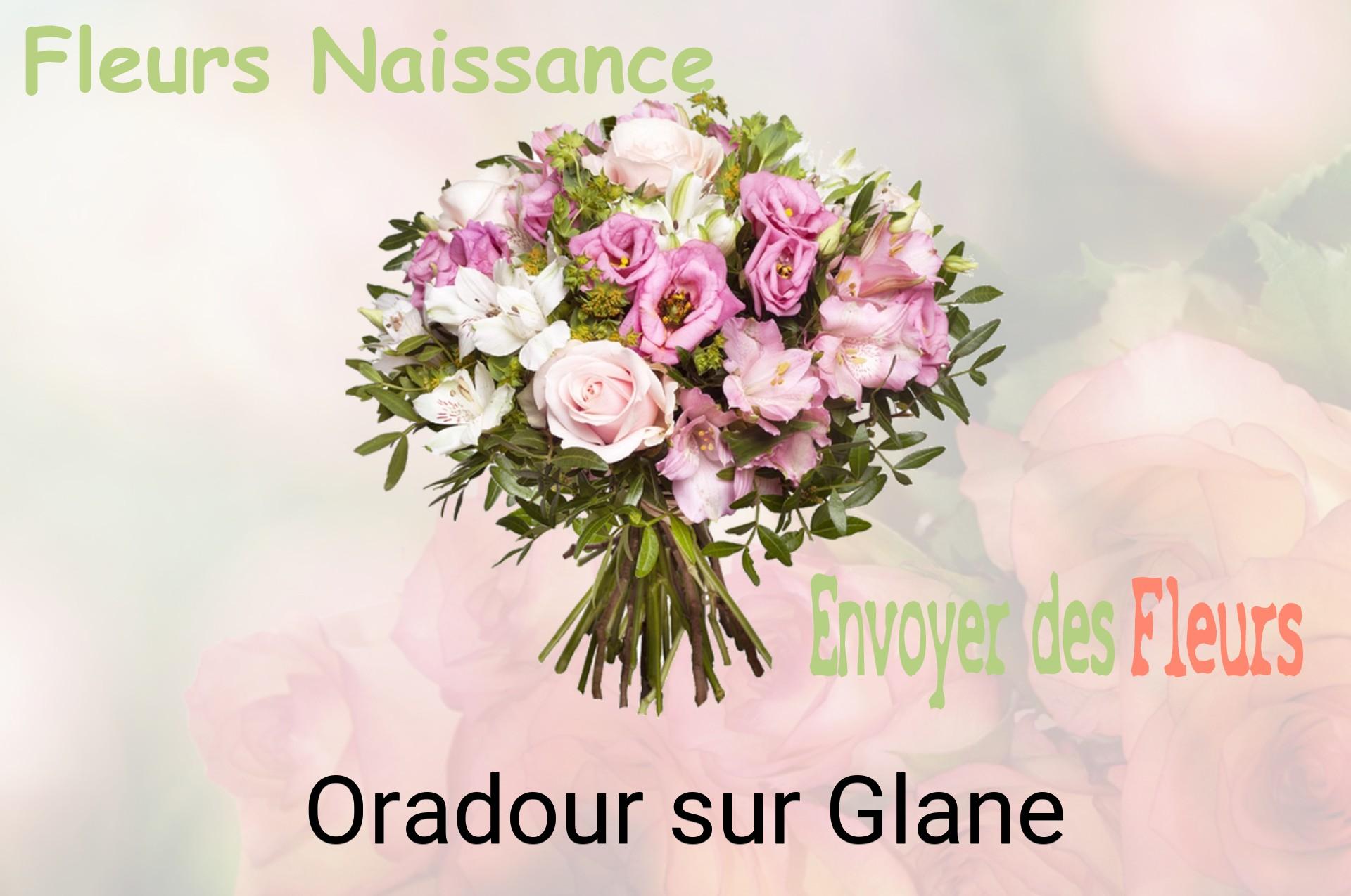 Bouquet de fleurs de naissance livré à Oradour-sur-Glane